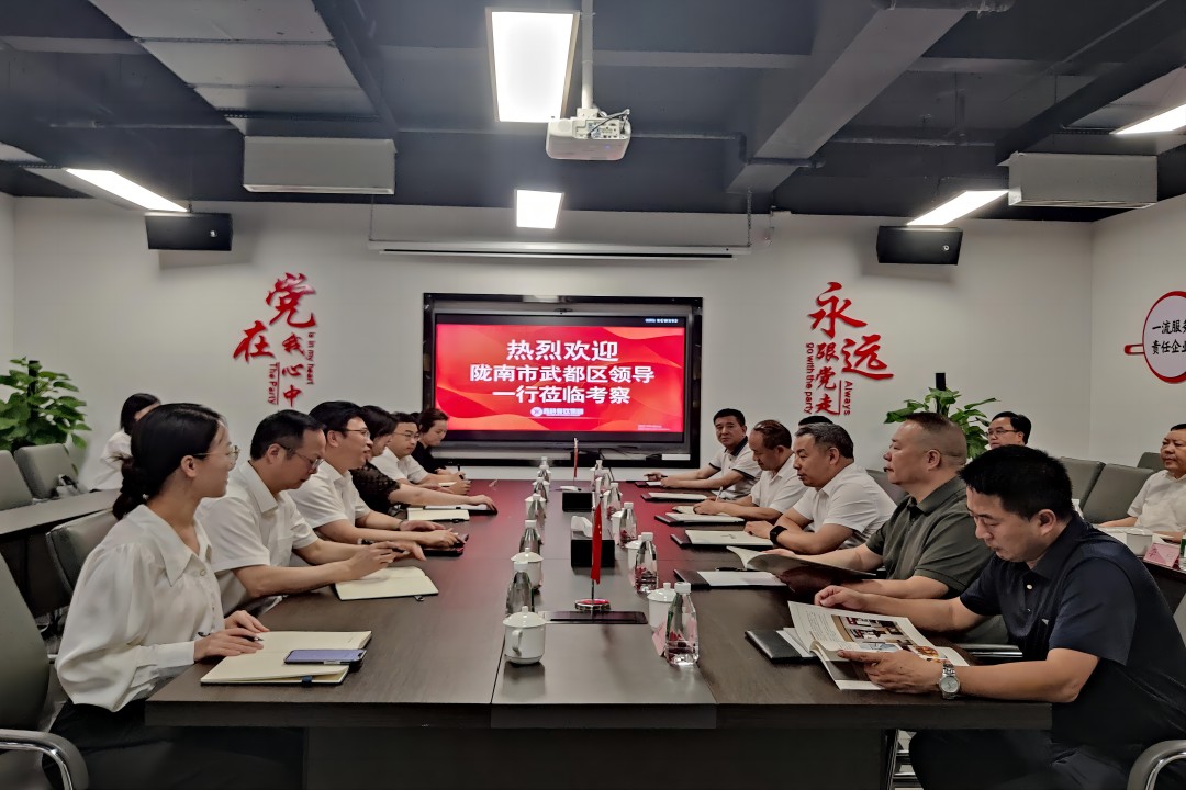 交流相助 同营生长 ——陇南市武都区向导一行莅临凯时尊龙人生就是博餐饮治理集团调研考察